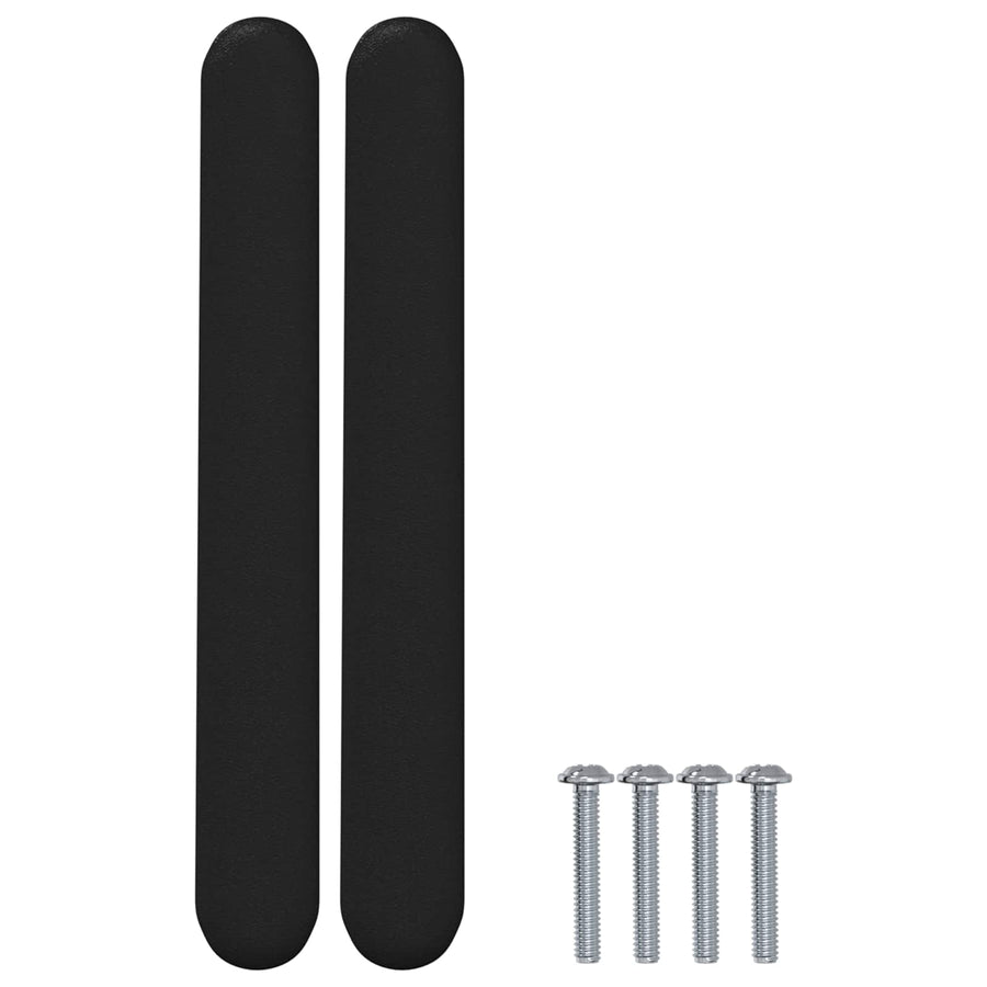 Kasthandgreep 12 pcs Zwart 121 x 16.6 x 28.3 mm IJzer