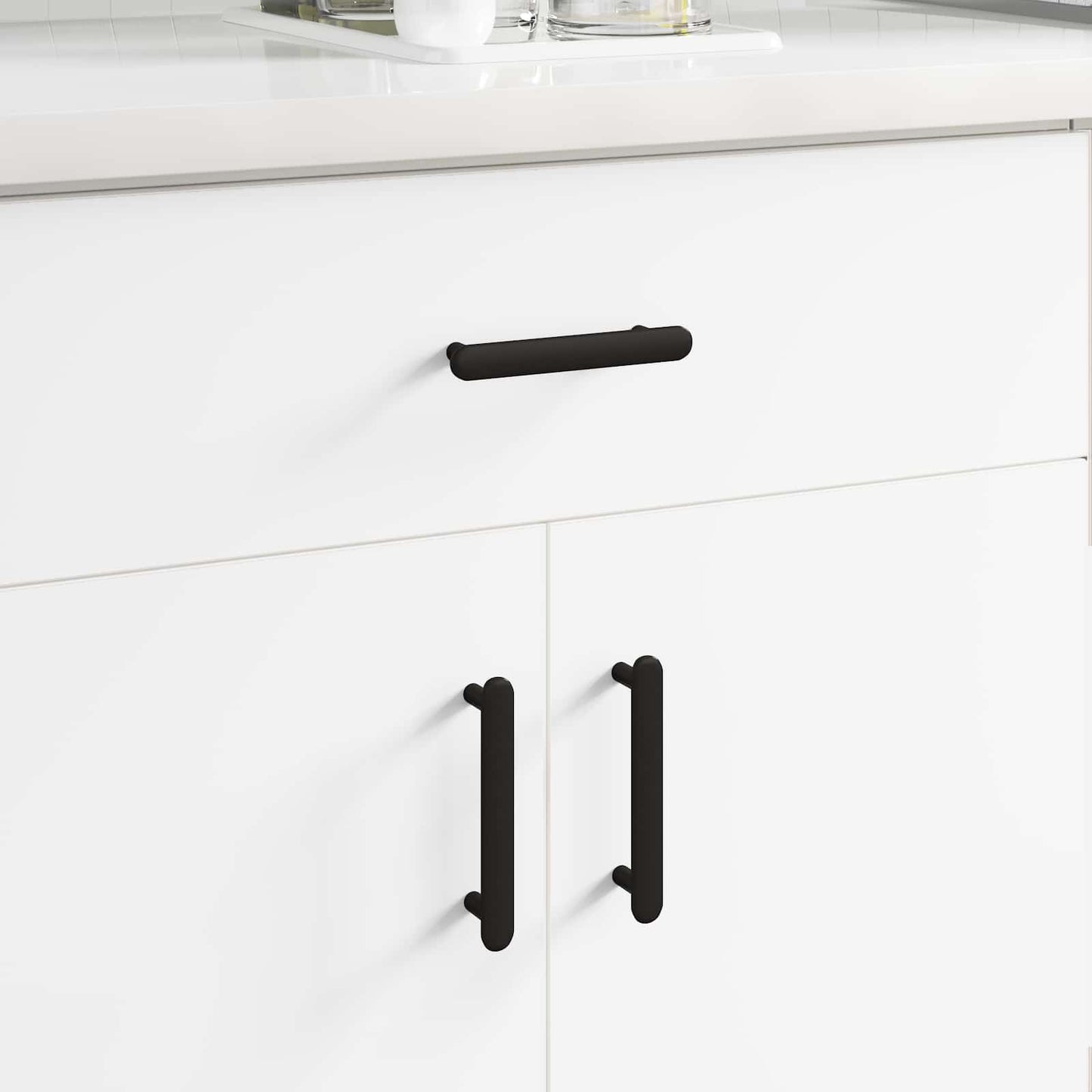 Kasthandgreep 474 pcs Zwart 121 x 16.6 x 28.3 mm IJzer