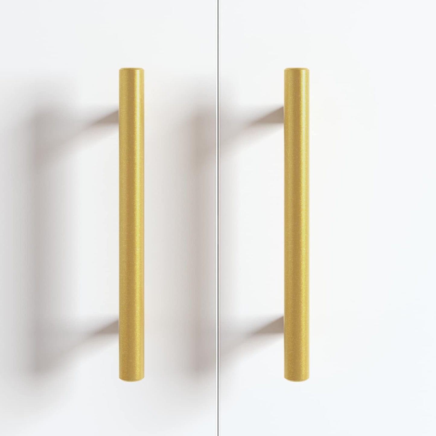 Kasthandgreep 2 pcs Goud 150 mm Roestvrij staal