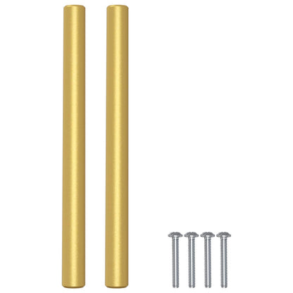 Kasthandgreep 2 pcs Goud 150 mm Roestvrij staal