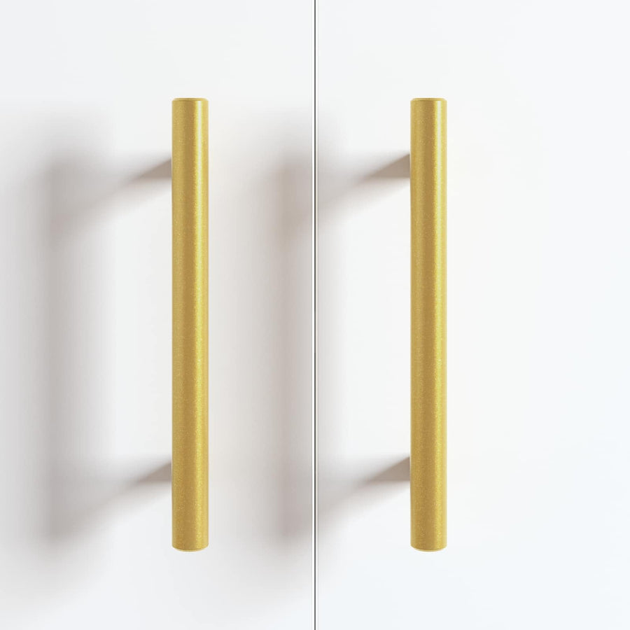 Kasthandgreep 12 pcs Goud 150 mm Roestvrij staal