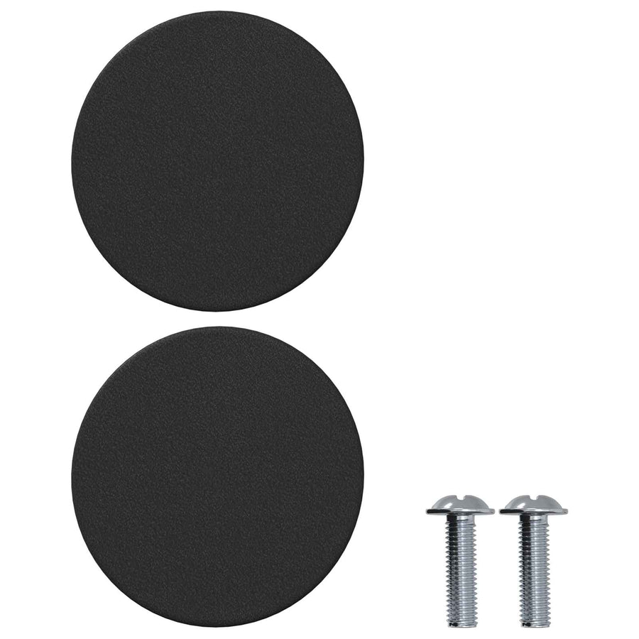 Kastknoppen 2 pcs Zwart M4 x 12 mm IJzer