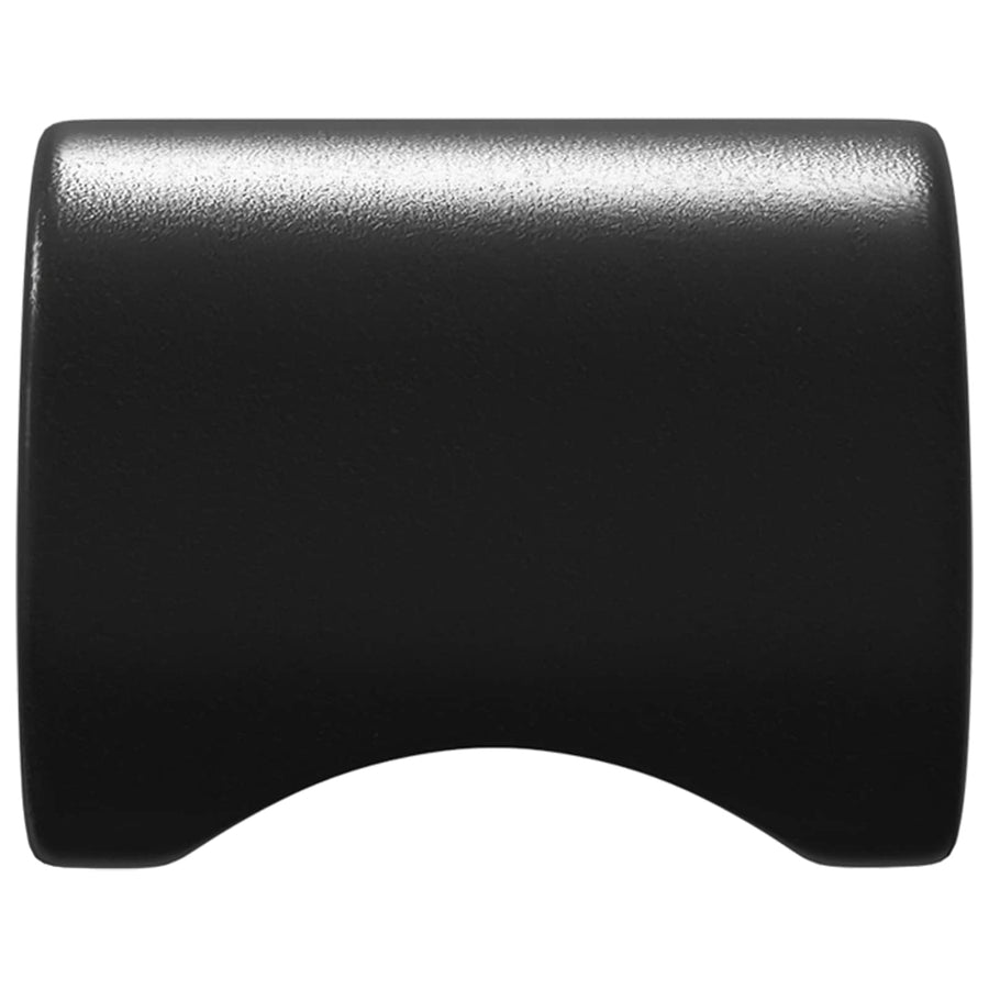 Kastknop 2 pcs Zwart 18 x 23 mm IJzer