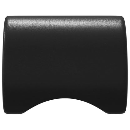 Kastknop 12 pcs Zwart 18 x 23 mm IJzer