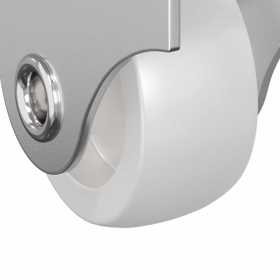 Caster 2 pcs Wit 42 x 11,5 x 29 mm IJzer