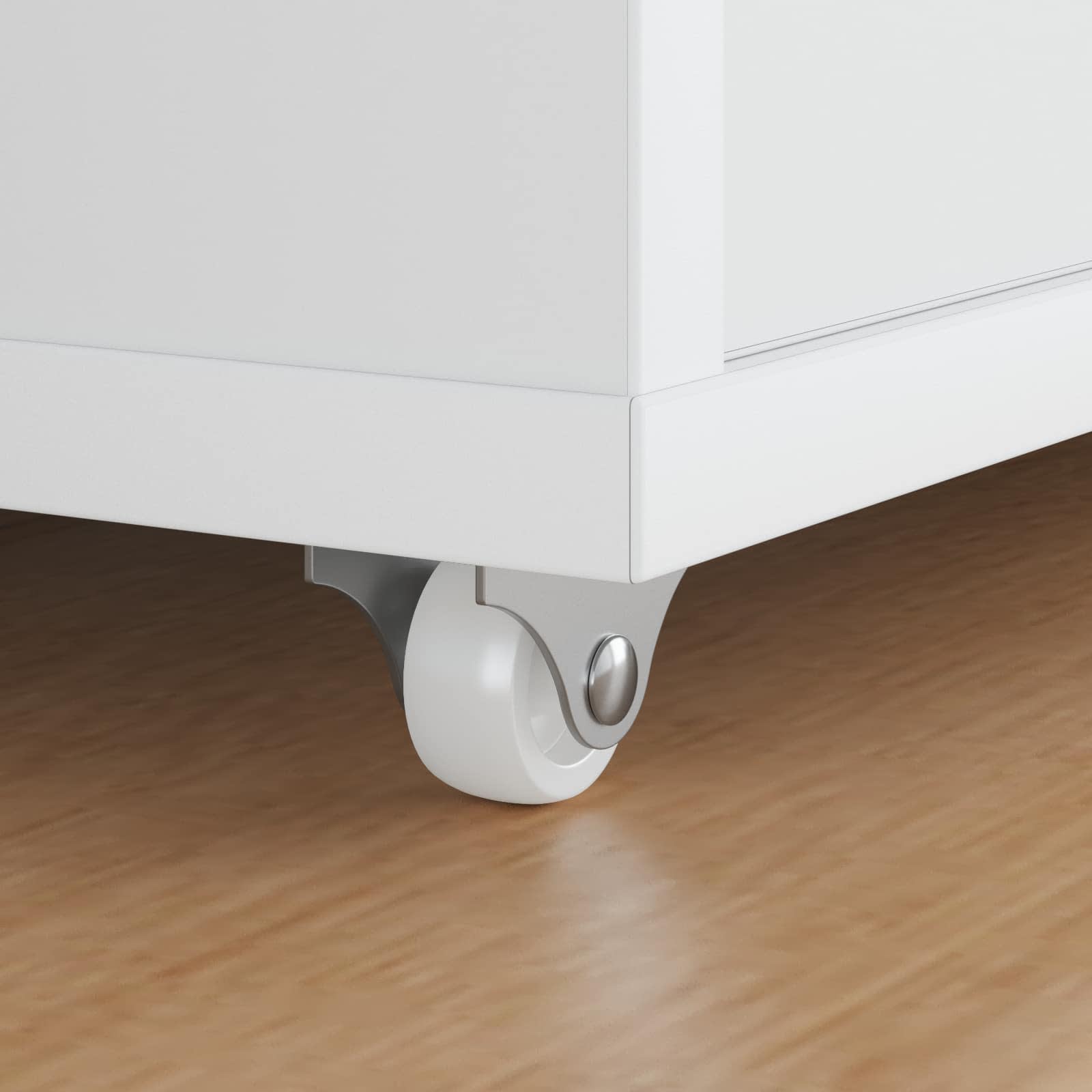 Caster 2 pcs Wit 42 x 11,5 x 29 mm IJzer