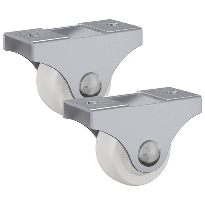 Caster 2 pcs Wit 42 x 11,5 x 29 mm IJzer