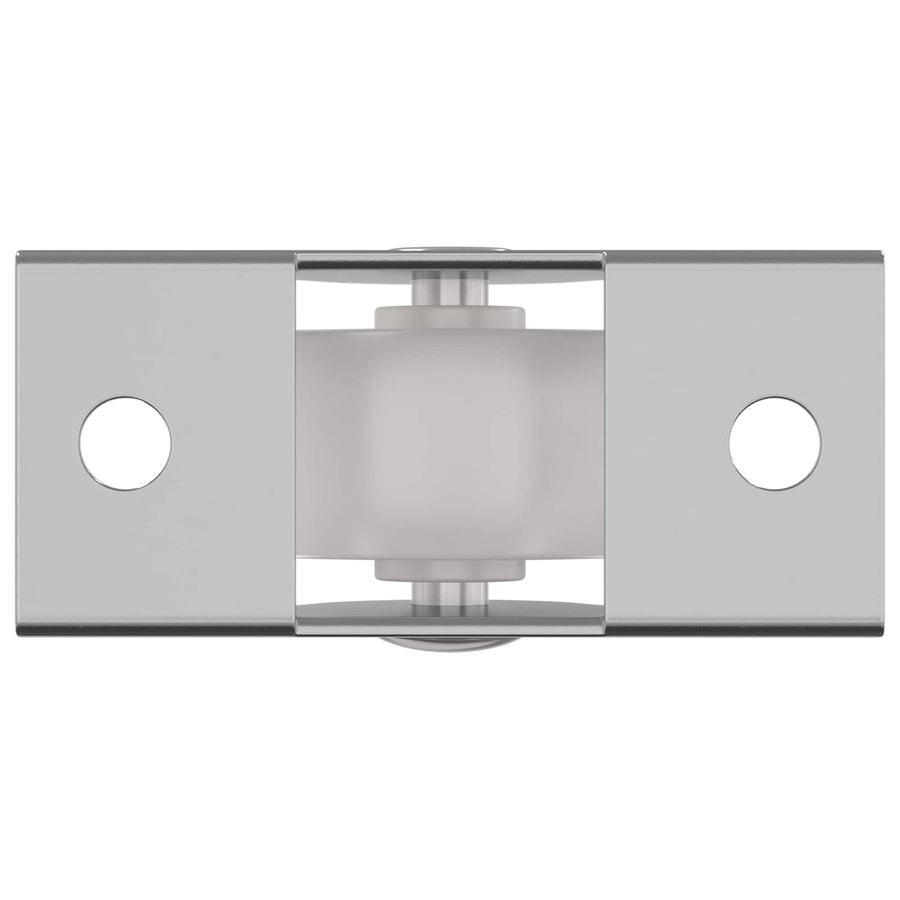 Caster 2 pcs Wit 42 x 11,5 x 29 mm IJzer