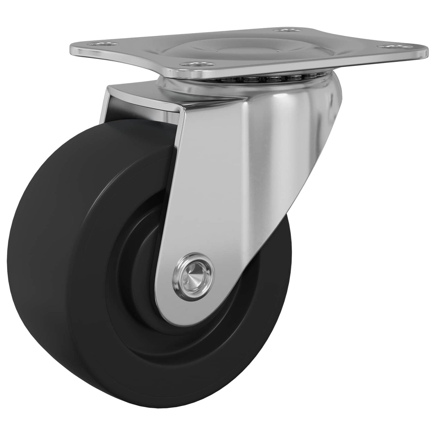 Zwenkwiel 12 pcs Zilver 60 x 60 x 50 mm IJs en nylon