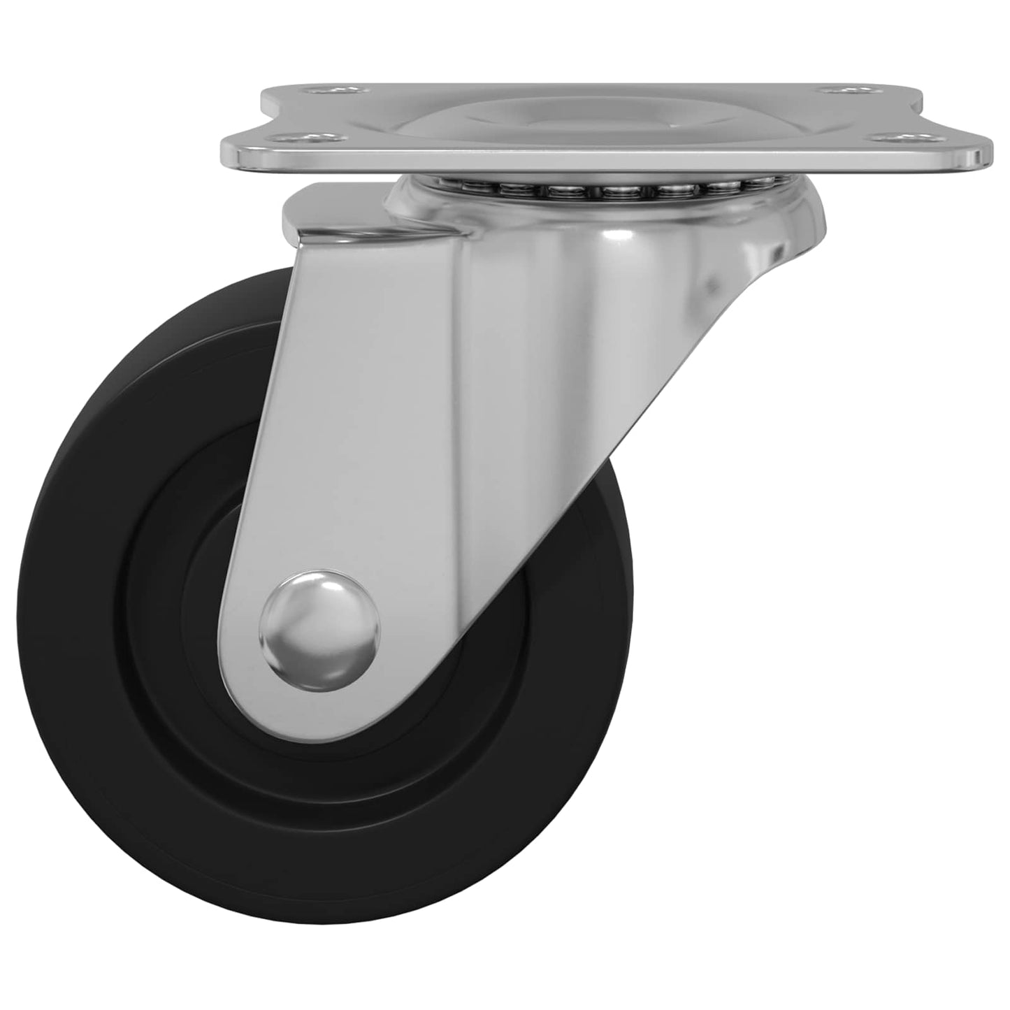 Zwenkwiel 12 pcs Zilver 60 x 60 x 50 mm IJs en nylon