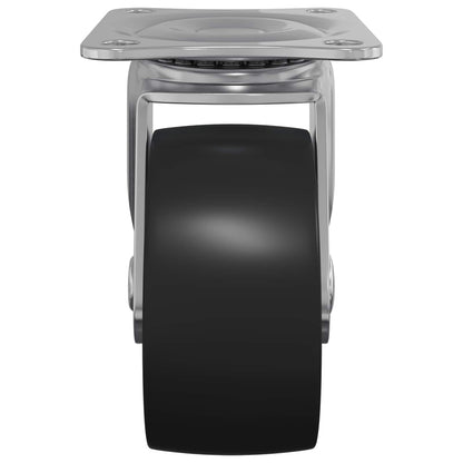 Zwenkwiel 12 pcs Zilver 60 x 60 x 50 mm IJs en nylon