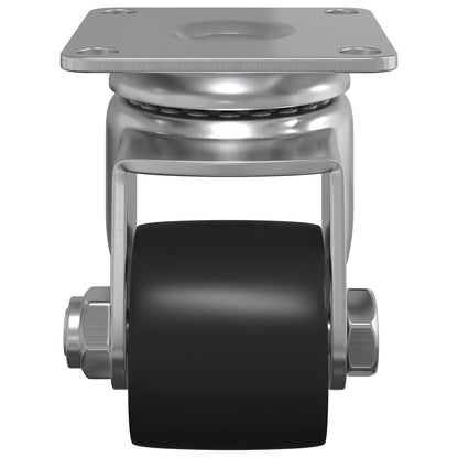 Caster 12 pcs Zilver 50 mm Nylon