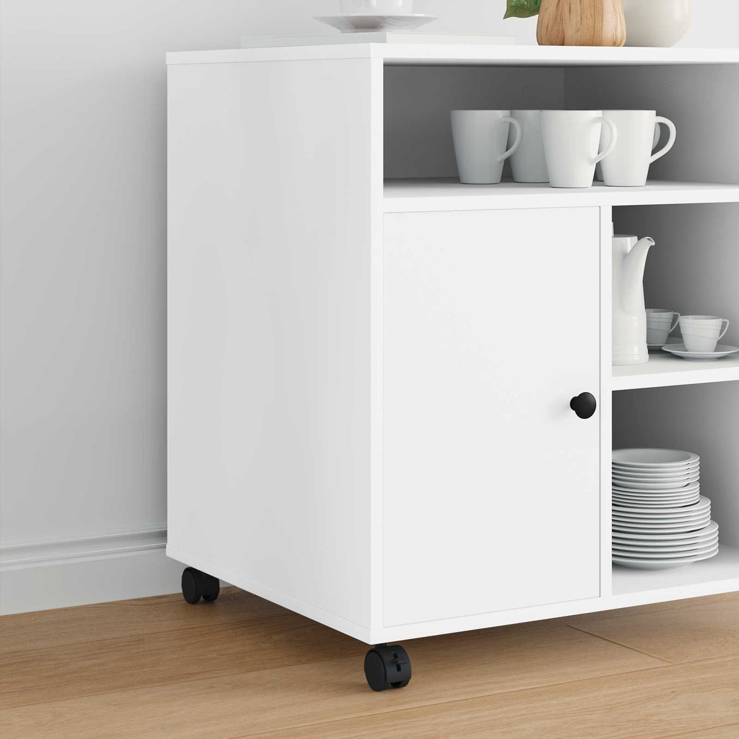 Wiel Zwart IJzer en Polypropyleen