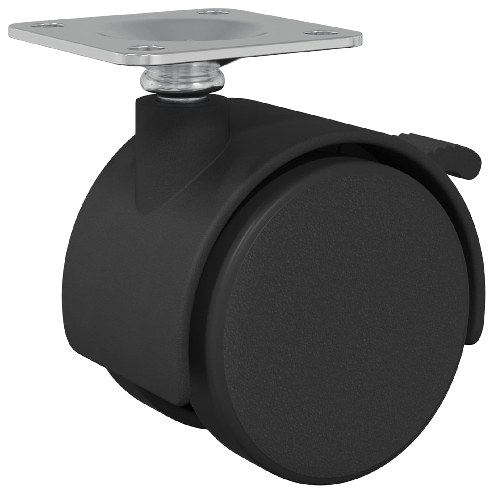 Wiel Zwart IJzer en Polypropyleen