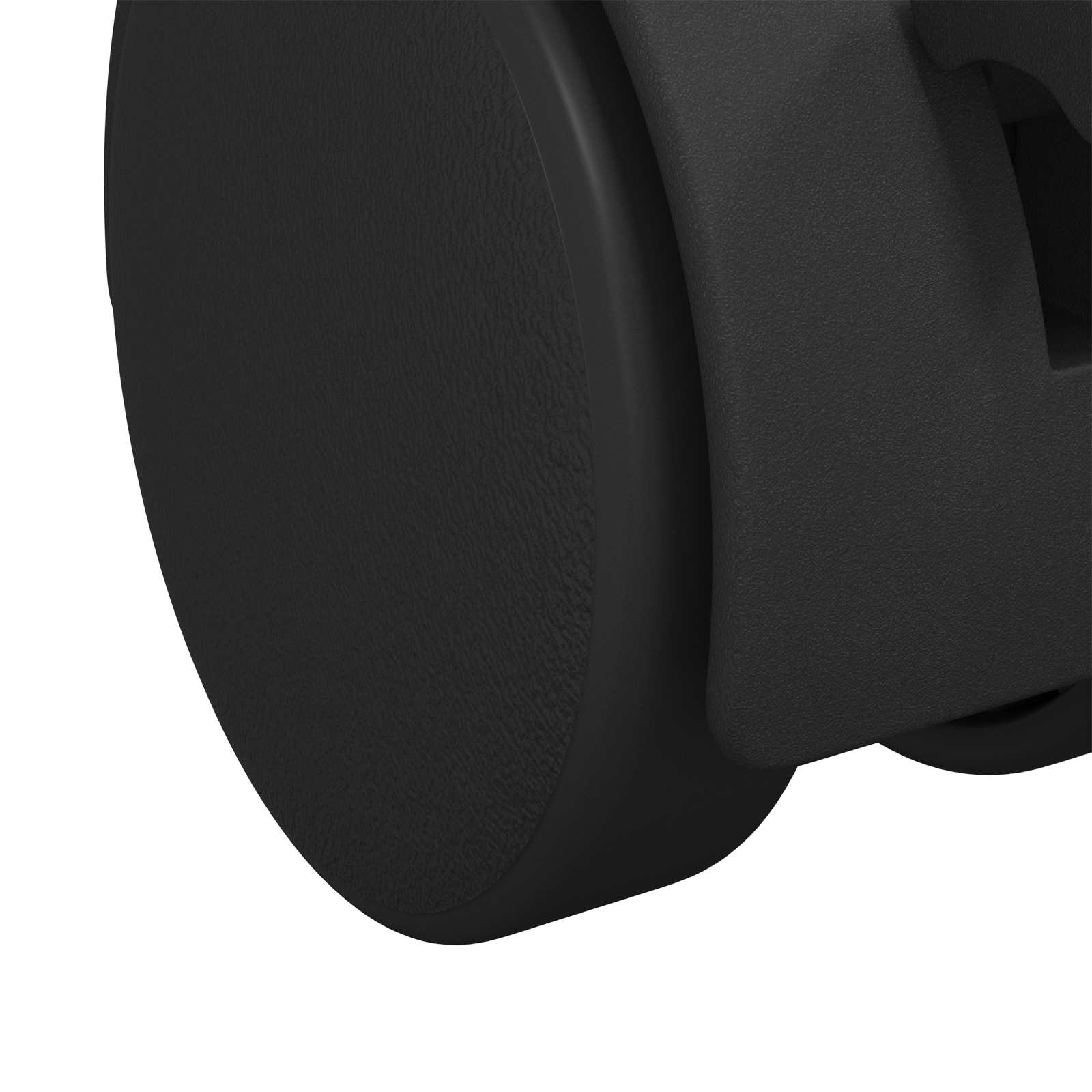 Wiel Zwart IJzer en Polypropyleen