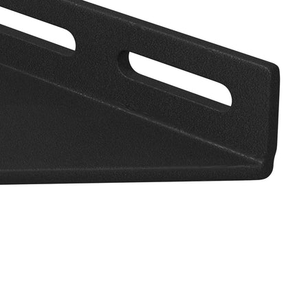 Hoekbeugel 12 pcs Zwart 138,5 x 50,5 x 16 mm IJzer