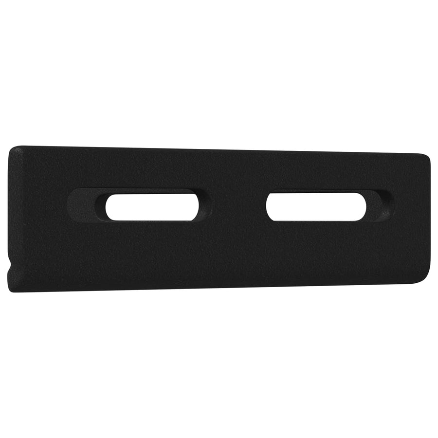 Hoekbeugel 12 pcs Zwart 138,5 x 50,5 x 16 mm IJzer