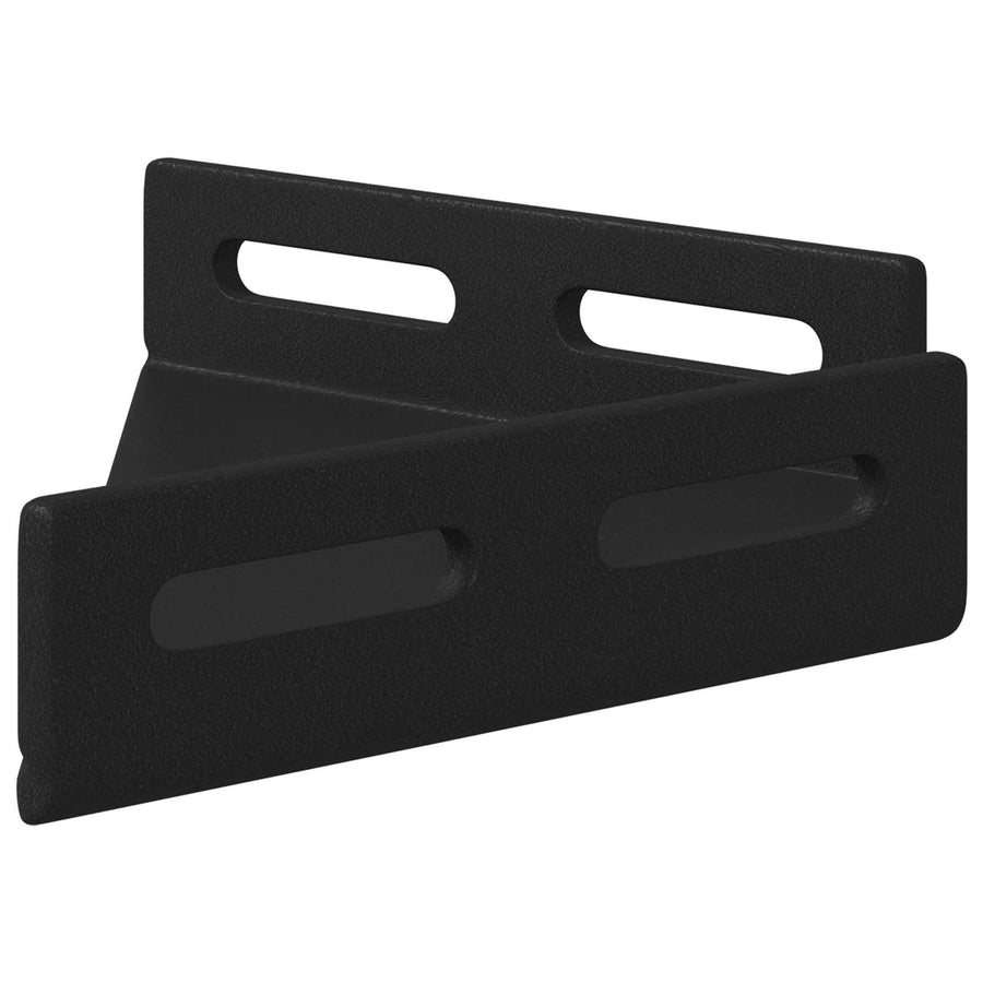 Hoekbeugel 12 pcs Zwart 138,5 x 50,5 x 16 mm IJzer