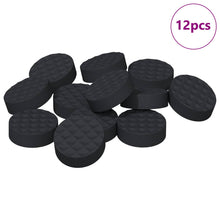 Meubelvoetjes Pads 12 pcs Zwart Ø 14 x 4 mm EVA