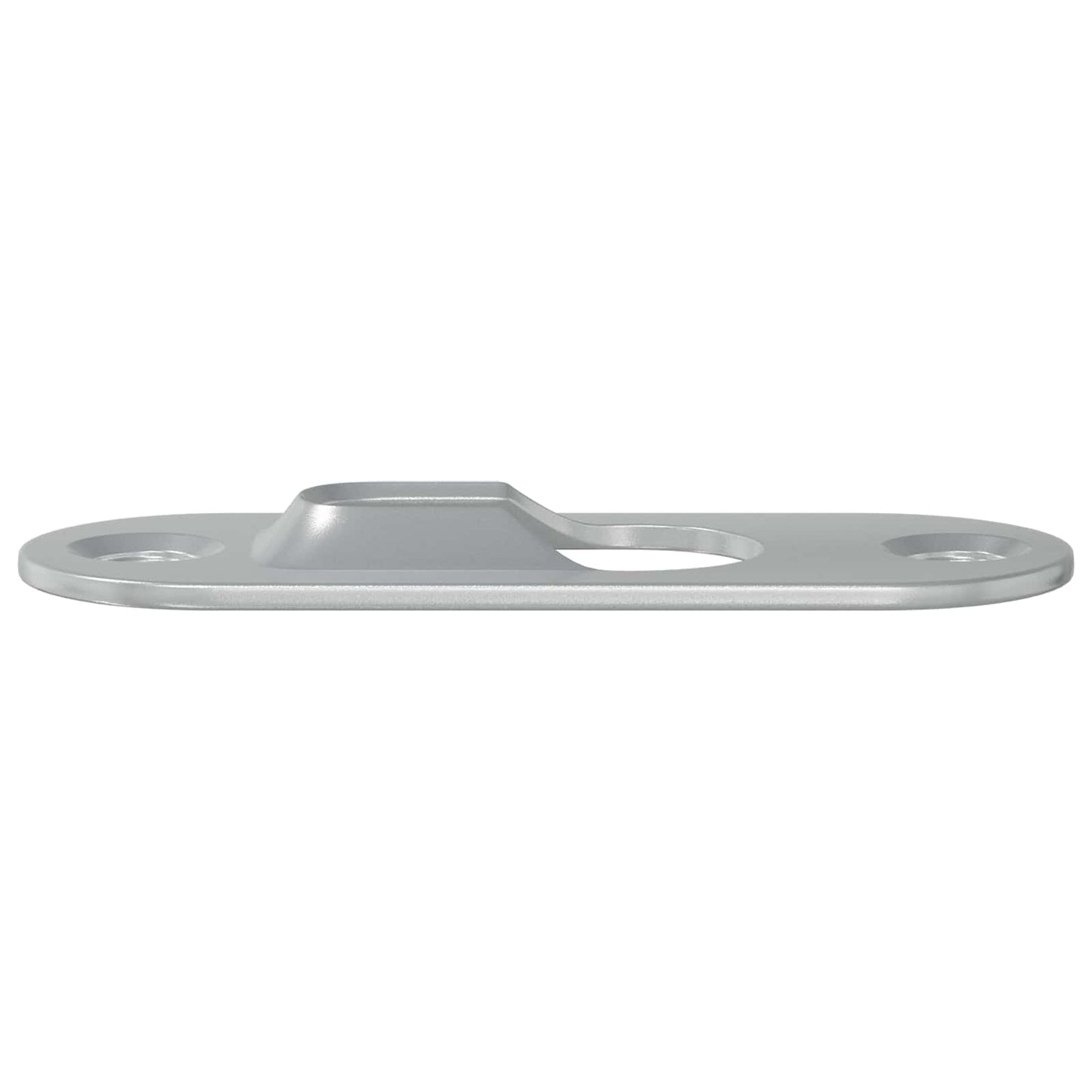 Sleufhanger 12 pcs Zilver 45 x 16 x 3.5 mm IJzer