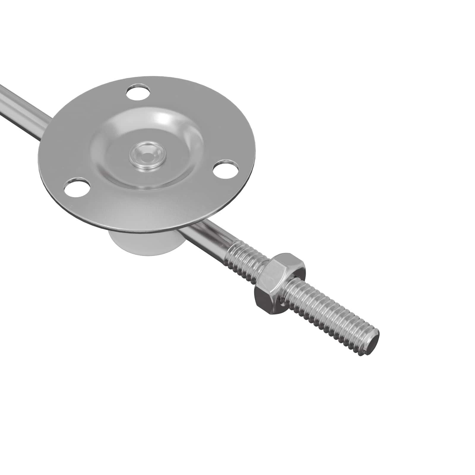 Deksel ondersteunend scharnier 2 pcs Zilver 194 x 36 x 18 mm