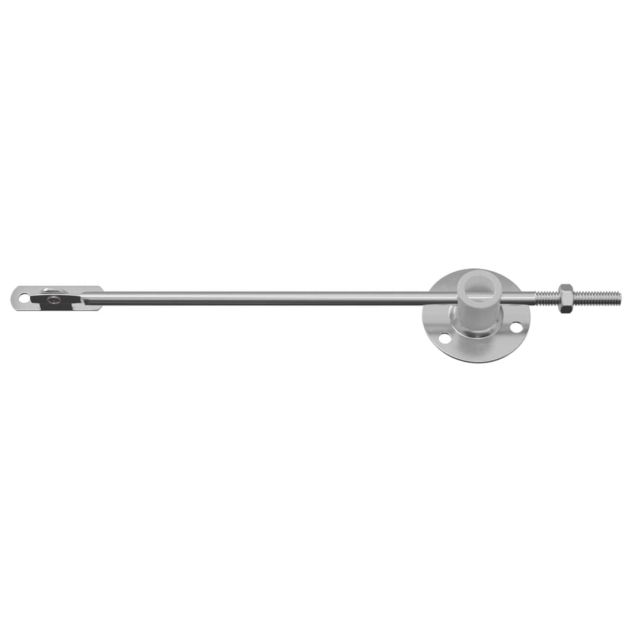 Deksel ondersteunend scharnier 2 pcs Zilver 194 x 36 x 18 mm