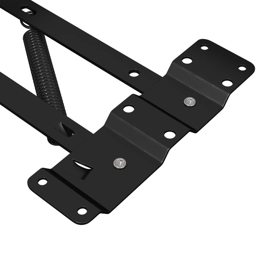 Bed liftmechanisme 2 pcs Zwart 34 x 9.5 x 4 mm IJzer