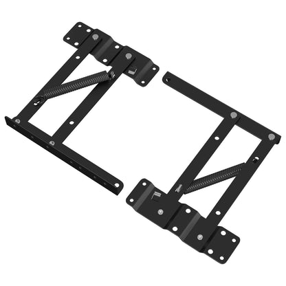 Bed liftmechanisme 2 pcs Zwart 34 x 9.5 x 4 mm IJzer