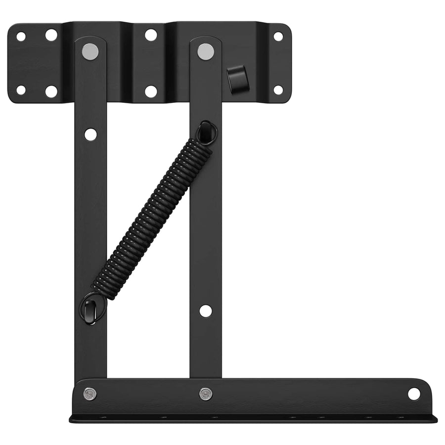 Bed liftmechanisme 2 pcs Zwart 34 x 9.5 x 4 mm IJzer