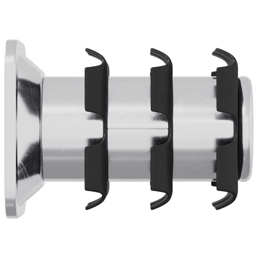 Draadbuis Invoeg 12 pcs Zwart en Zilver 15,8 x 15,8 x 22,5 mm