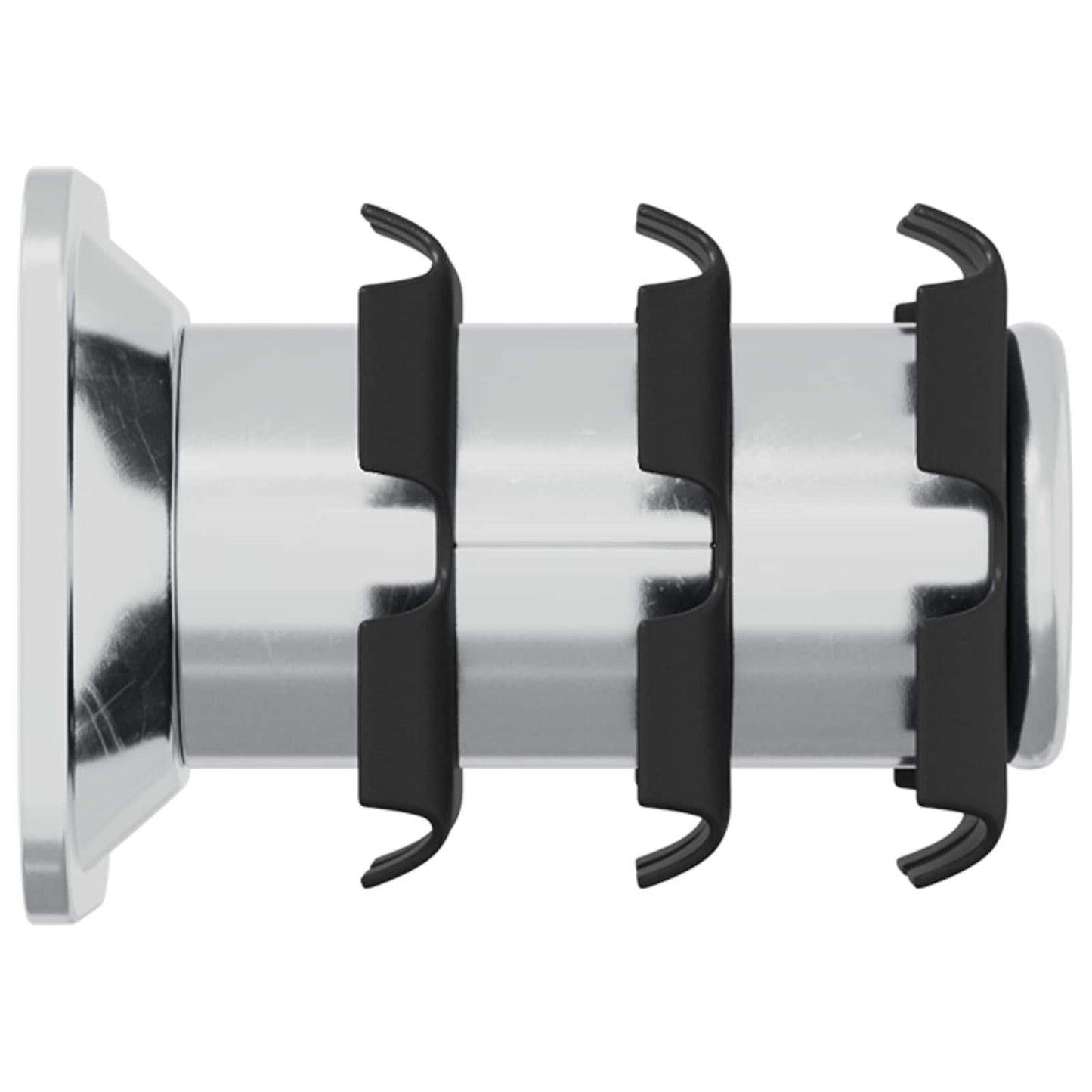 Draadbuis Invoeg 1818 pcs Zwart en Zilver 15,8 x 15,8 x 22,5 mm