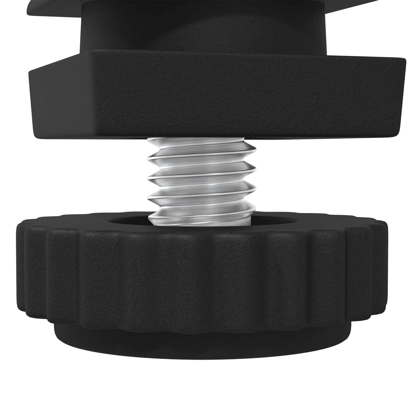 Meubel Levelers Verstelbaar 2 pcs Zwart M6 PP