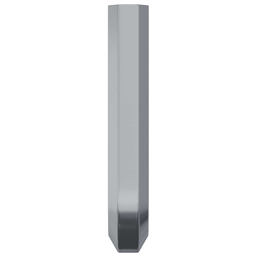 Zeskantsleutel 2 pcs Zilver 32 x 86 mm Staal
