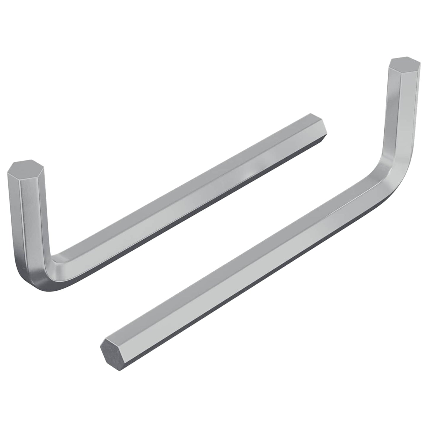 Zeskantsleutel 2 pcs Zilver 32 x 86 mm Staal