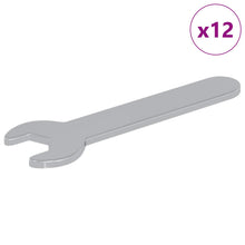 Schroefsleutel 12 pcs Zilver 10 mm IJzer
