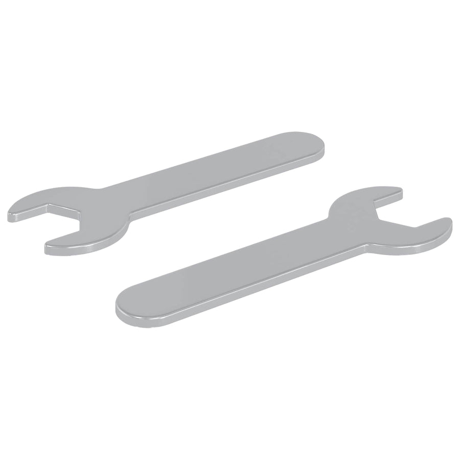 Schroefsleutel 2 pcs Zilver 13 mm IJzer