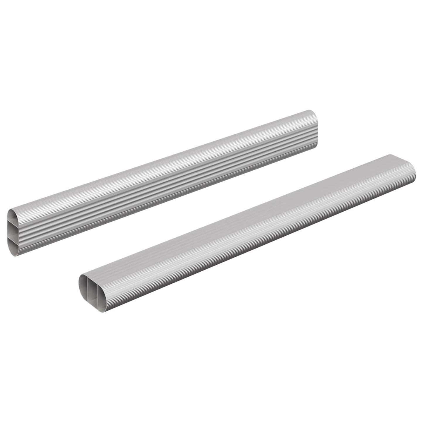 Kaststaaf 2 pcs Zilver 764 x 15 x 29 mm Aluminium Legering