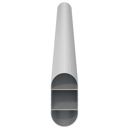 Kaststaaf 2 pcs Zilver 764 x 15 x 29 mm Aluminium Legering