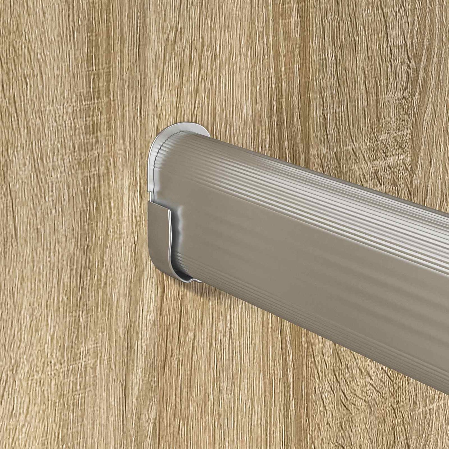Kaststaaf 2 pcs Zilver 764 x 15 x 29 mm Aluminium Legering