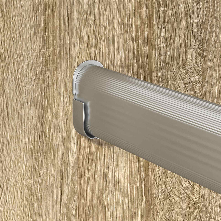 Kaststaaf 2 pcs Zilver 764 x 15 x 29 mm Aluminium Legering