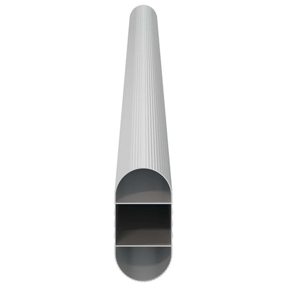 Kaststaaf 2 pcs Zilver 764 x 15 x 29 mm Aluminium Legering
