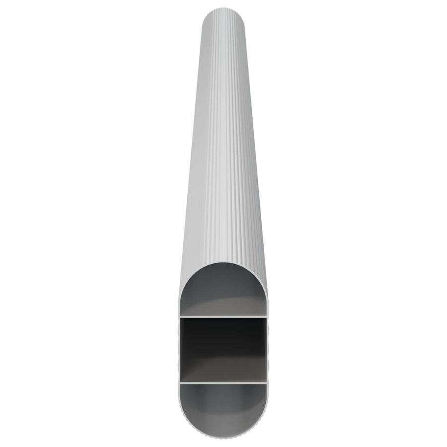 Kaststaaf 12 pcs Zilver 764 x 15 x 29 mm Aluminium Legering