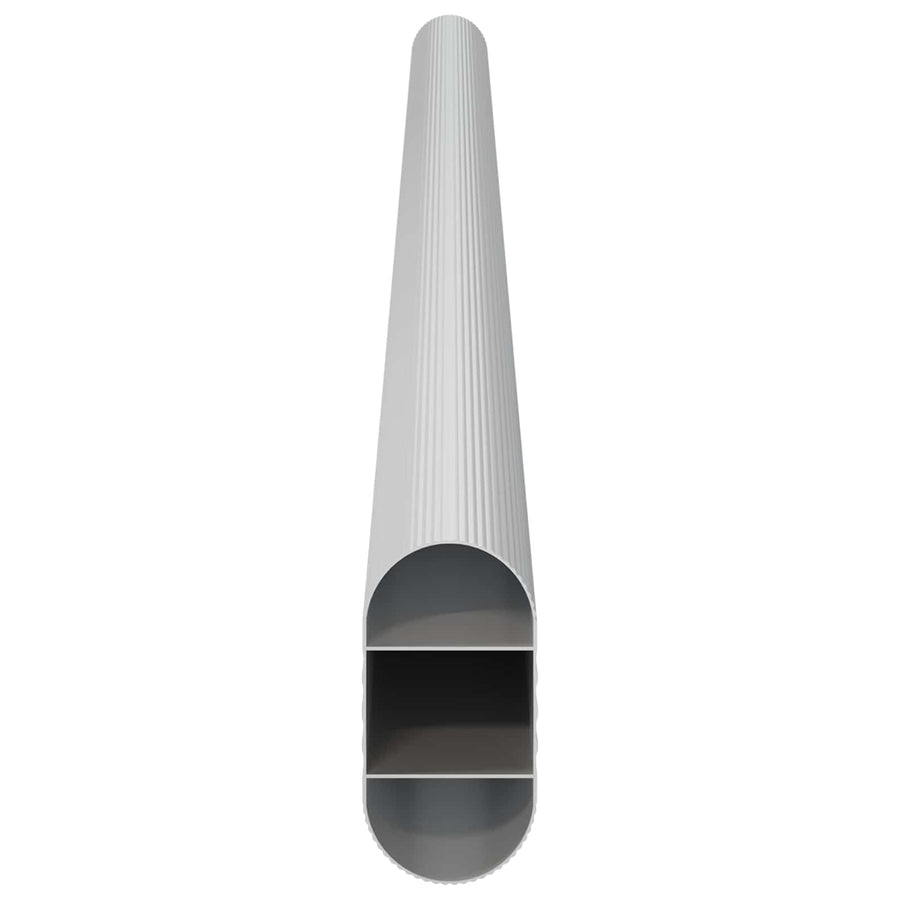 Kaststaaf 2 pcs Zilver 764 x 15 x 29 mm Aluminium Legering