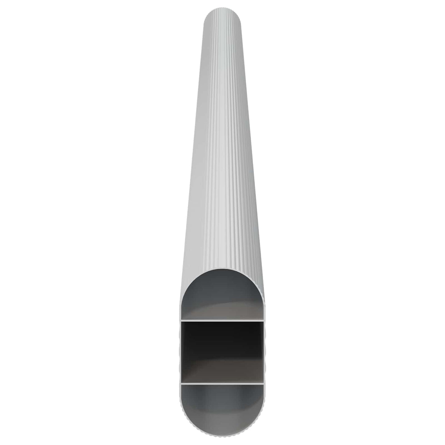 Kaststaaf 2 pcs Zilver 764 x 15 x 29 mm Aluminium Legering