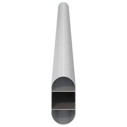 Kaststaaf 2 pcs Zilver 764 x 15 x 29 mm Aluminium Legering