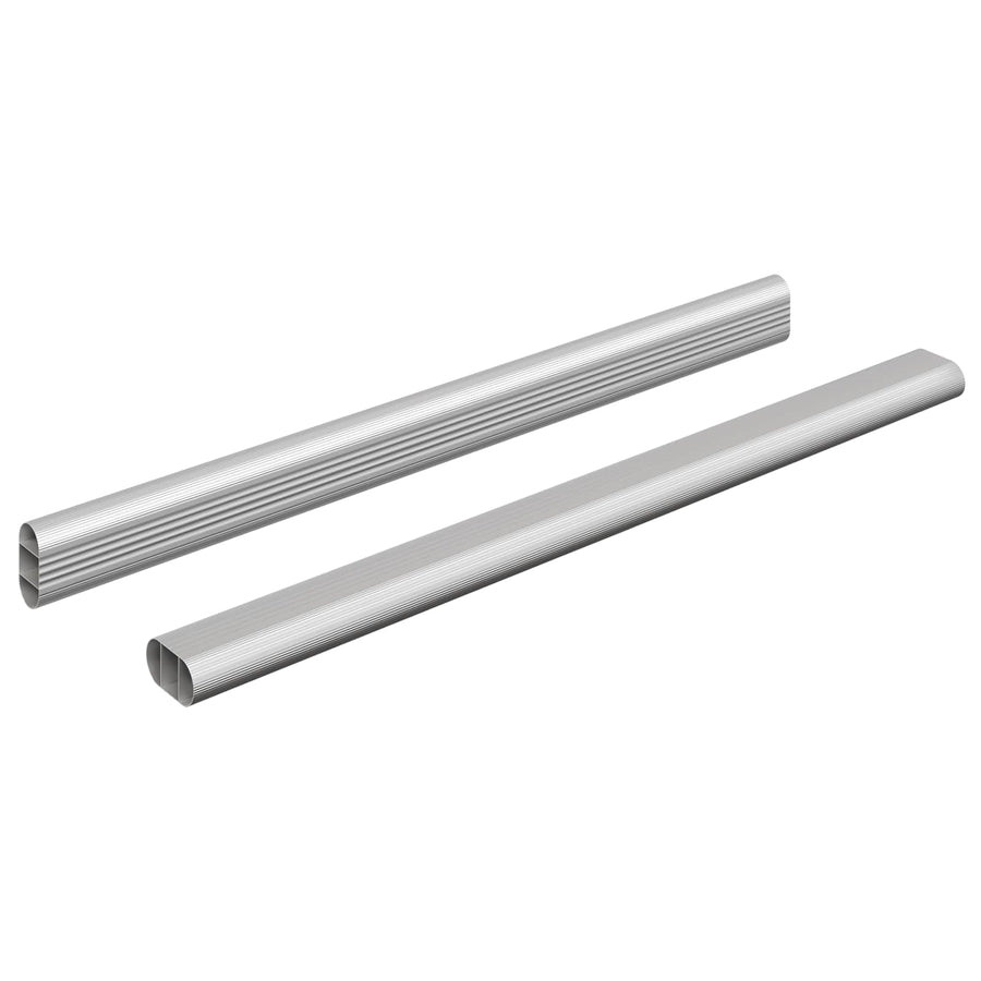 Kaststaaf 2 pcs Zilver 764 x 15 x 29 mm Aluminium Legering