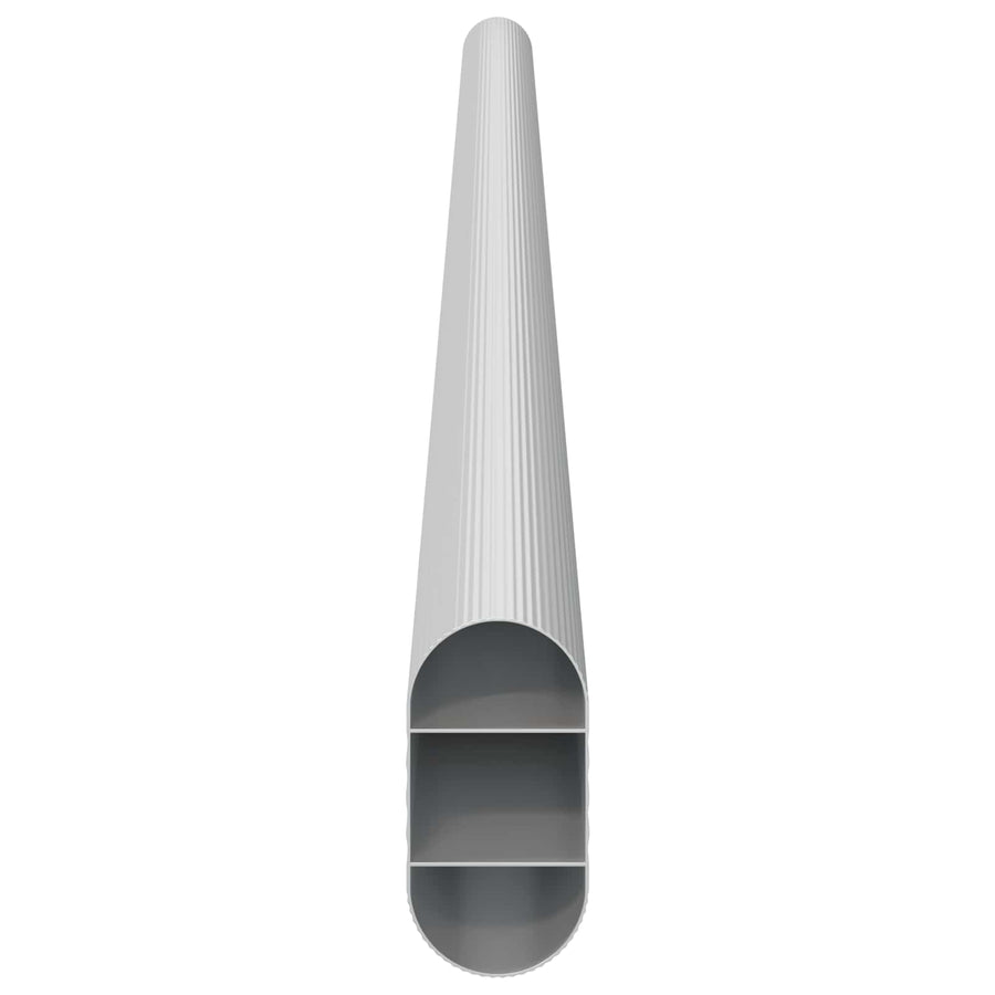 Kaststaaf 12 pcs Zilver 764 x 15 x 29 mm Aluminium Legering