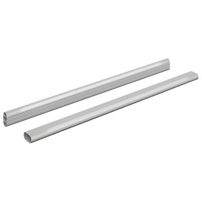 Kaststaaf 2 pcs Zilver 764 x 15 x 29 mm Aluminium Legering