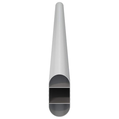 Kaststaaf 2 pcs Zilver 764 x 15 x 29 mm Aluminium Legering