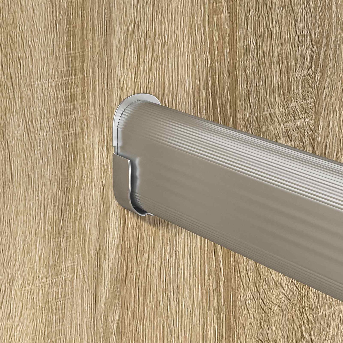 Kaststaaf 2 pcs Zilver 764 x 15 x 29 mm Aluminium Legering